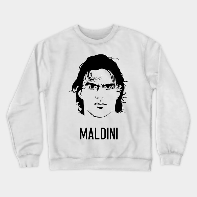 Paolo Maldini Crewneck Sweatshirt by InspireSoccer